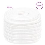 vidaXL Viacúčelové úžitkové lano 20 mm 100 m Biela PP – Obrázok 6