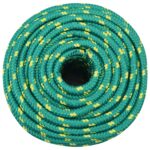 vidaXL Viacúčelové úžitkové lano 12 mm 100 m Zelená PP – Obrázok 3