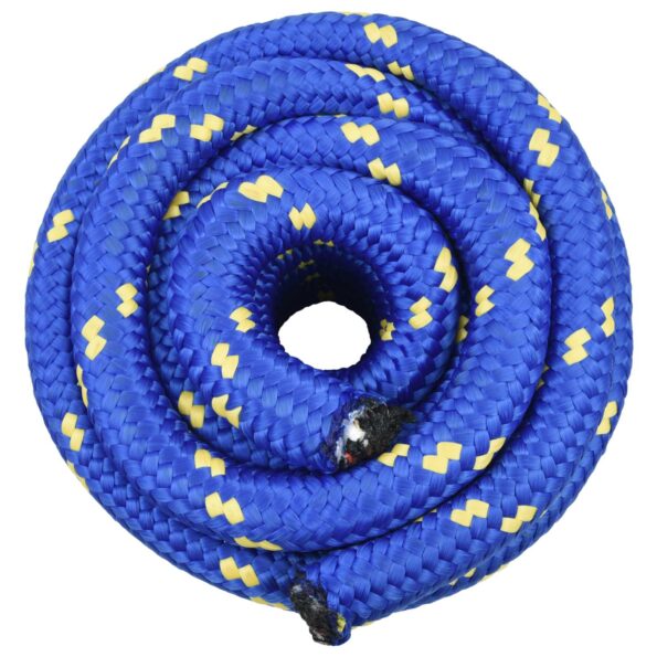 vidaXL Viacúčelové úžitkové lano 40 mm 5 m Modrá PP – Obrázok 2