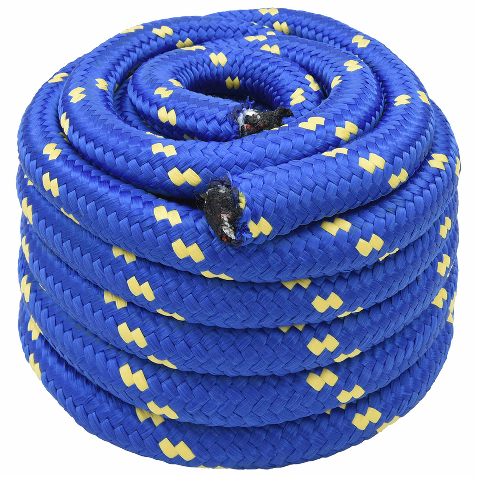 3473312_1.jpg vidaXL Viacúčelové úžitkové lano 30 mm 25 m Modrá PP – Obrázok 1