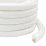vidaXL Viacúčelové úžitkové lano 30 mm 5 m Biela PP – Obrázok 4