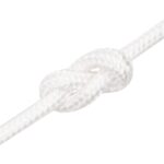 vidaXL Viacúčelové úžitkové lano 6 mm 100 m Biela PP – Obrázok 5