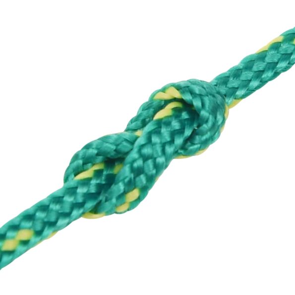 vidaXL Viacúčelové úžitkové lano 2 mm 25 m Zelená PP – Obrázok 5