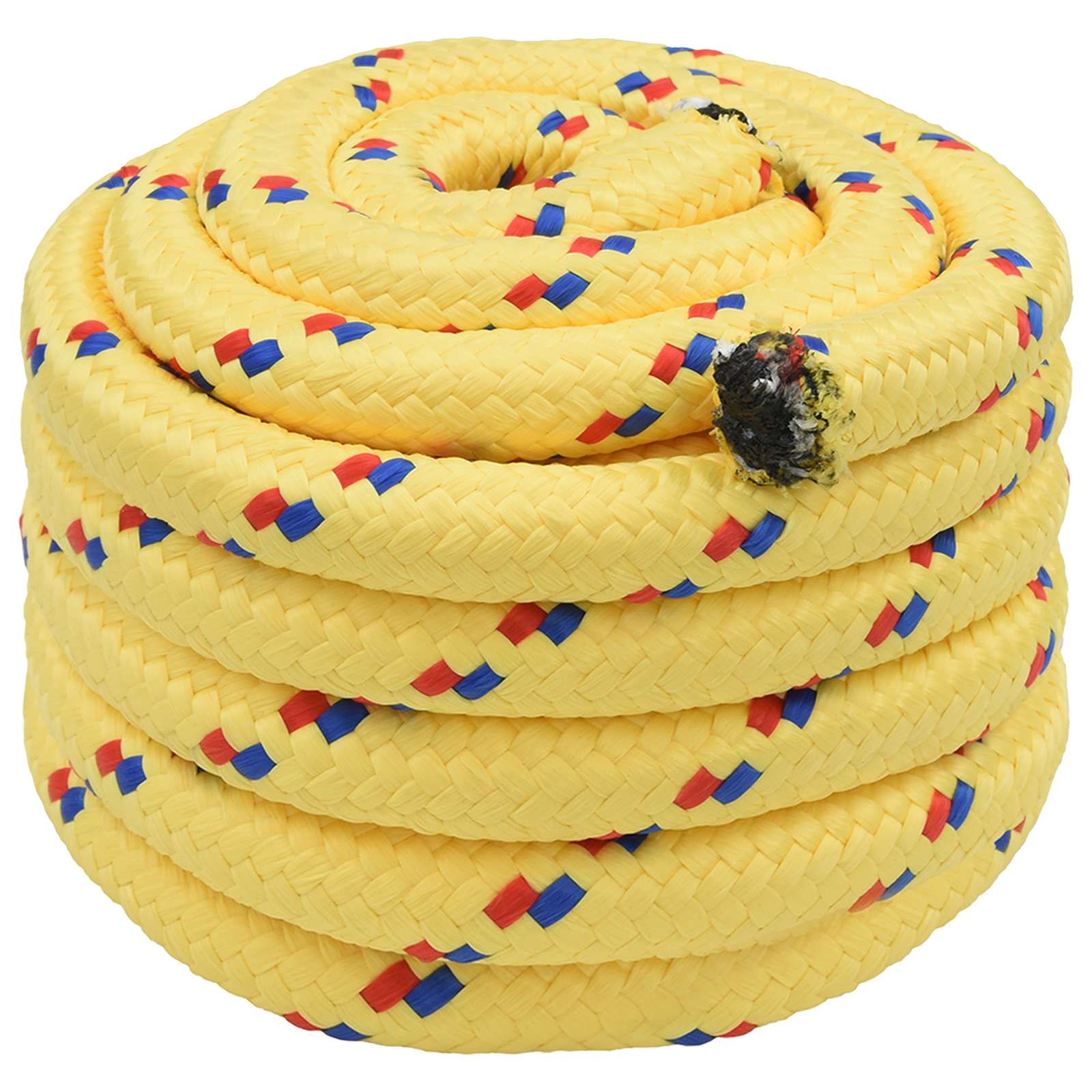 3473378_1.jpg vidaXL Viacúčelové úžitkové lano 60 mm 10 m Žltá PP – Obrázok 1