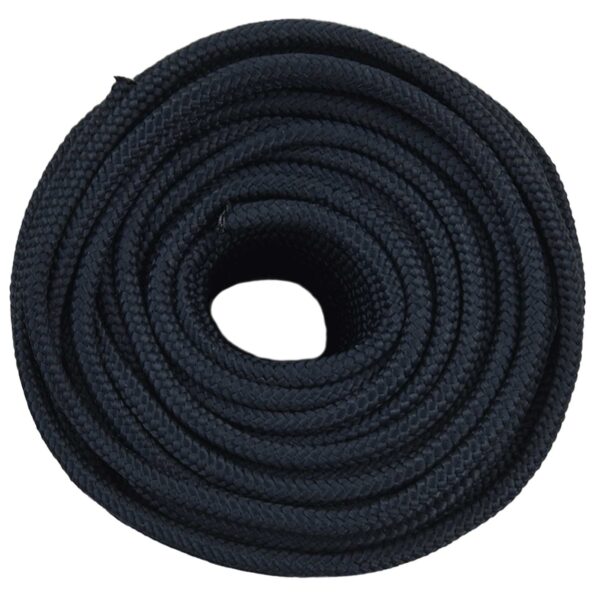 vidaXL Viacúčelové úžitkové lano 8 mm 100 m Královská modrá Polyester – Obrázok 2