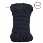 vidaXL Viacúčelové úžitkové lano 3 mm 50 m Královská modrá Polyester – Obrázok 4