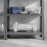vidaXL Viacúčelové úžitkové lano 4 mm 25 m Biela Polyester