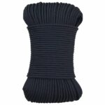 vidaXL Viacúčelové úžitkové lano 4 mm 50 m Královská modrá Polyester