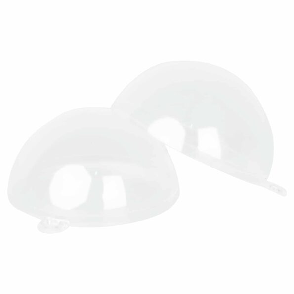 vidaXL Sada vianočných gúľ 200 ks Priehľadná Priem. 5 cm Plast – Obrázok 5
