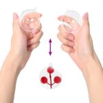 vidaXL Sada vianočných gúľ 200 ks Priehľadná Priem. 5 cm Plast – Obrázok 6