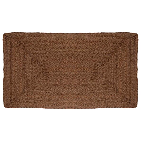 vidaXL Koberec do oblasti Sivá 60 x 110 cm Juta – Obrázok 2