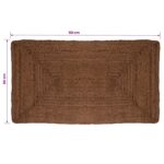 vidaXL Koberec do oblasti Sivá 60 x 110 cm Juta – Obrázok 5