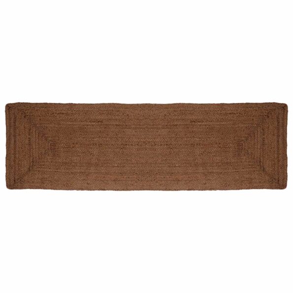 vidaXL Koberec do oblasti Sivá 60 x 200 cm Juta – Obrázok 2