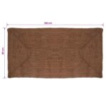 vidaXL Koberec do oblasti Sivá 80 x 150 cm Juta – Obrázok 5
