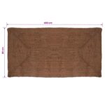 vidaXL Koberec do oblasti Sivá 80 x 400 cm Juta – Obrázok 5
