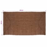 vidaXL Koberec do oblasti Sivá 100 x 200 cm Juta – Obrázok 5