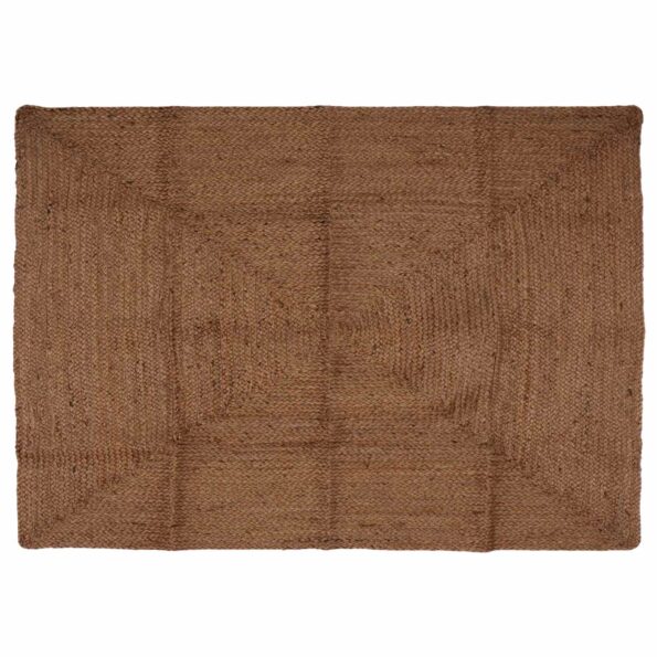 vidaXL Koberec do oblasti Sivá 140 x 200 cm Juta – Obrázok 2