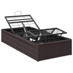 vidaXL Elektrický nastaviteľný rám postele Hnedá 200 x 70 x 33,5 cm – Obrázok 2
