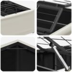vidaXL Elektrický nastaviteľný rám postele Biela 200 x 70 x 33,5 cm – Obrázok 8
