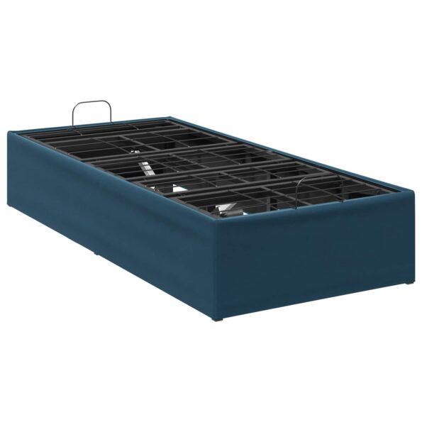 vidaXL Elektrický nastaviteľný rám postele Modrá 200 x 70 x 33,5 cm – Obrázok 5