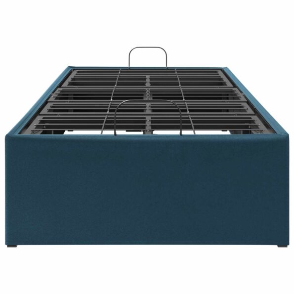 vidaXL Elektrický nastaviteľný rám postele Modrá 200 x 70 x 33,5 cm – Obrázok 6