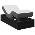 vidaXL Elektrický nastaviteľný rám postele Čierna 200 x 80 x 33,5 cm – Obrázok 3