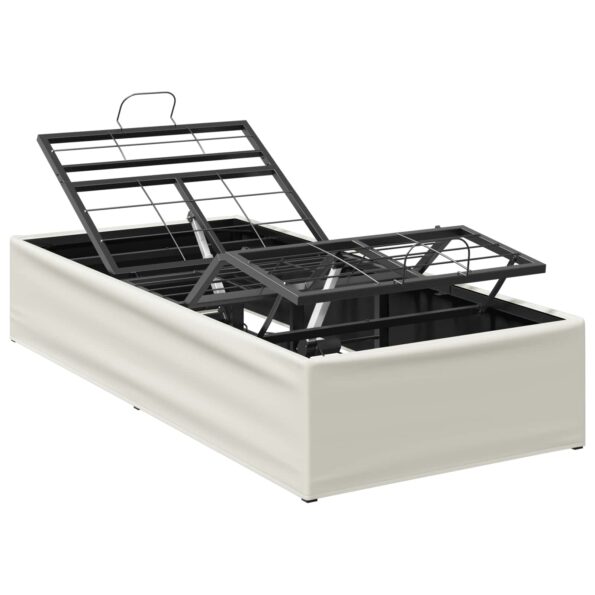 vidaXL Elektrický nastaviteľný rám postele Biela 200 x 80 x 33,5 cm – Obrázok 2