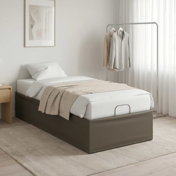 vidaXL Elektrický nastaviteľný rám postele Sivá 200 x 80 x 33,5 cm – Obrázok 4