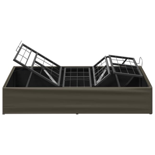 vidaXL Elektrický nastaviteľný rám postele Sivá 200 x 80 x 33,5 cm – Obrázok 7
