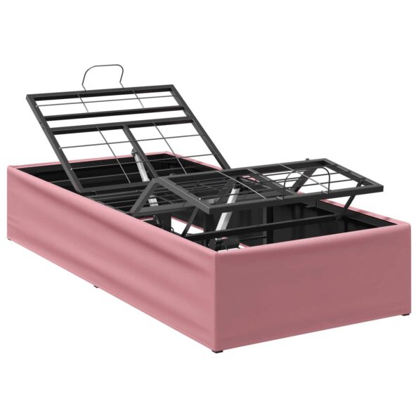 vidaXL Elektrický nastaviteľný rám postele Ružová 200 x 80 x 33,5 cm – Obrázok 2