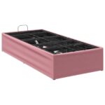 vidaXL Elektrický nastaviteľný rám postele Ružová 200 x 80 x 33,5 cm – Obrázok 5