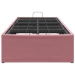vidaXL Elektrický nastaviteľný rám postele Ružová 200 x 80 x 33,5 cm – Obrázok 6