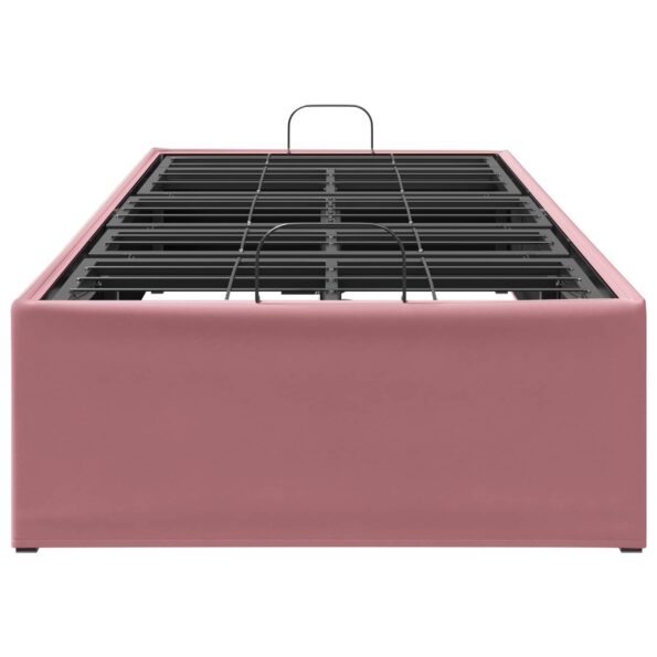 vidaXL Elektrický nastaviteľný rám postele Ružová 200 x 80 x 33,5 cm – Obrázok 6