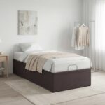 vidaXL Elektrický nastaviteľný rám postele Hnedá 200 x 90 x 33,5 cm – Obrázok 4