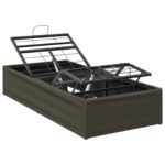vidaXL Elektrický nastaviteľný rám postele Sivá 200 x 90 x 33,5 cm – Obrázok 2