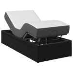 vidaXL Elektrický nastaviteľný rám postele Čierna 200 x 90 x 33,5 cm – Obrázok 3