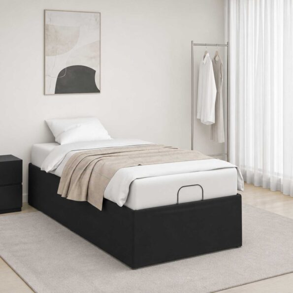 vidaXL Elektrický nastaviteľný rám postele Čierna 200 x 90 x 33,5 cm – Obrázok 4