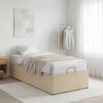 vidaXL Elektrický nastaviteľný rám postele Krémová 200 x 100 x 33,5 cm – Obrázok 4