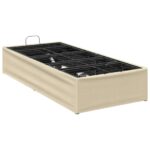 vidaXL Elektrický nastaviteľný rám postele Krémová 200 x 100 x 33,5 cm – Obrázok 5
