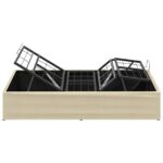 vidaXL Elektrický nastaviteľný rám postele Krémová 200 x 100 x 33,5 cm – Obrázok 7