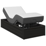 vidaXL Elektrický nastaviteľný rám postele Čierna 200 x 100 x 33,5 cm – Obrázok 3