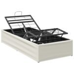vidaXL Elektrický nastaviteľný rám postele Biela 200 x 100 x 33,5 cm – Obrázok 2