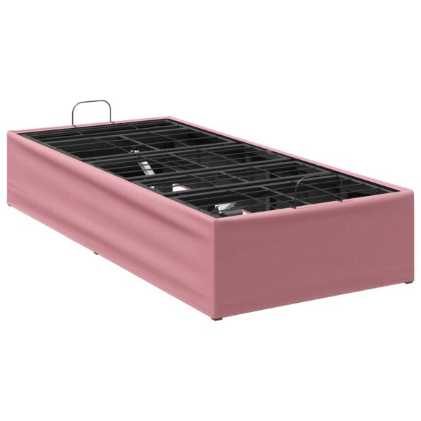 vidaXL Elektrický nastaviteľný rám postele Ružová 200 x 100 x 33,5 cm – Obrázok 5