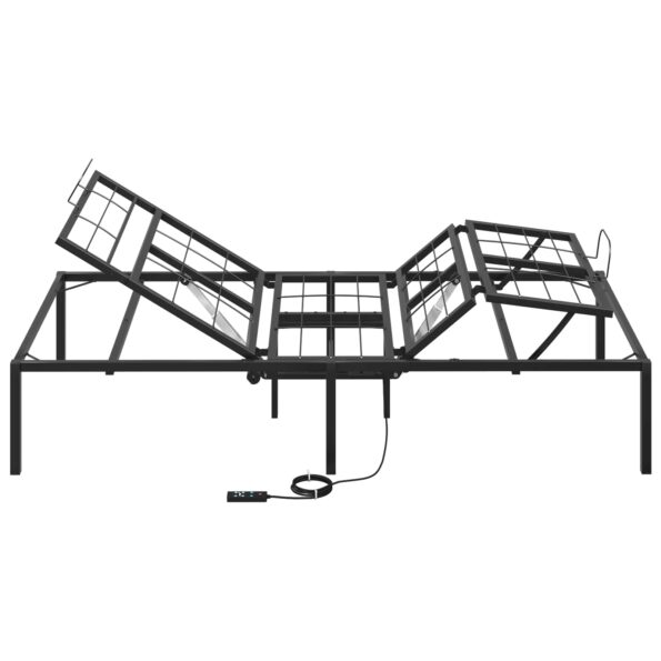vidaXL Elektrický nastaviteľný rám postele Čierna 200 x 70 x 33,5 cm – Obrázok 7