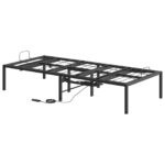 vidaXL Elektrický nastaviteľný rám postele Čierna 90 x 190 x 48 cm – Obrázok 5