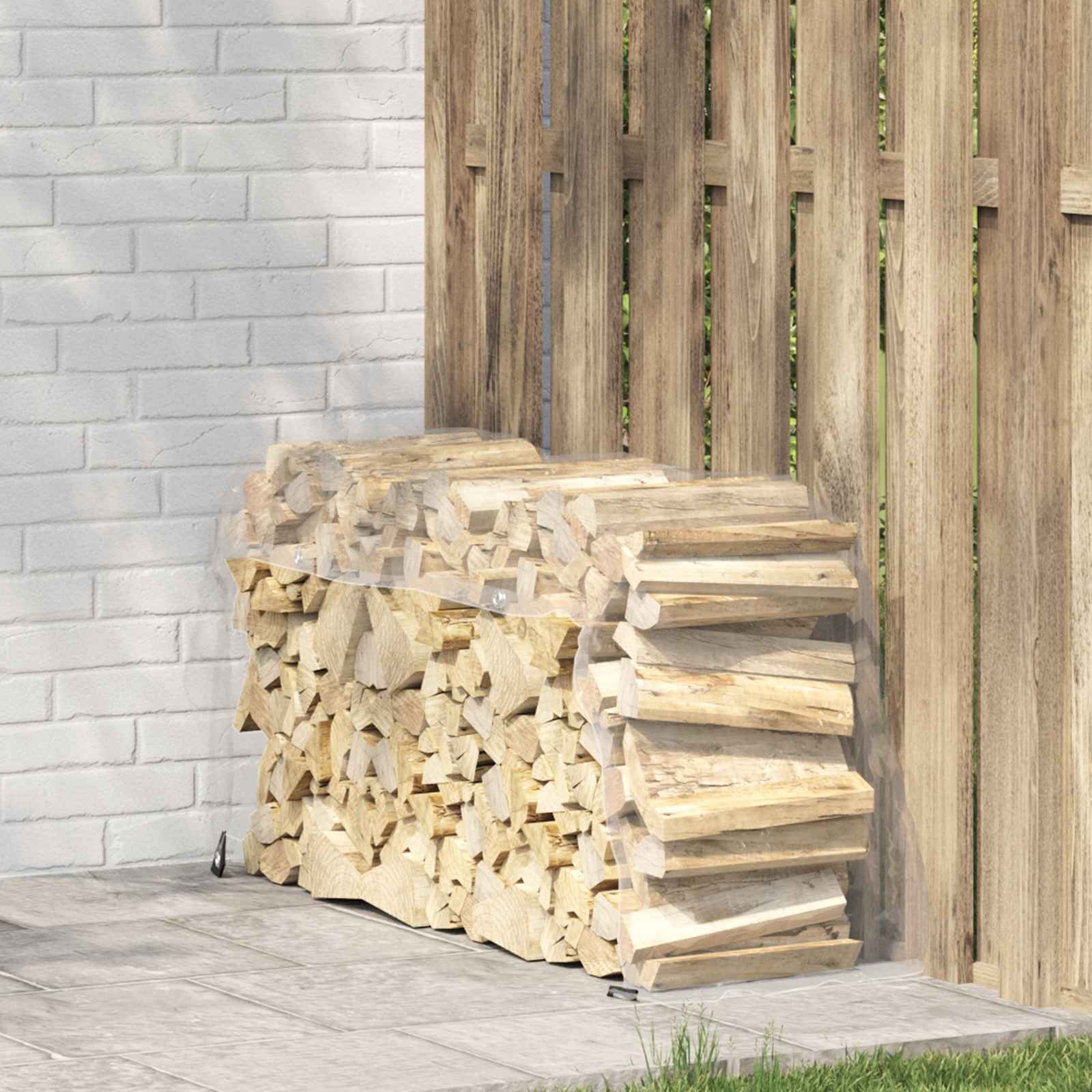 42038955_1.jpg vidaXL Plachta 350 gsm Priehľadná 2 x 1,5 m PVC – Obrázok 1