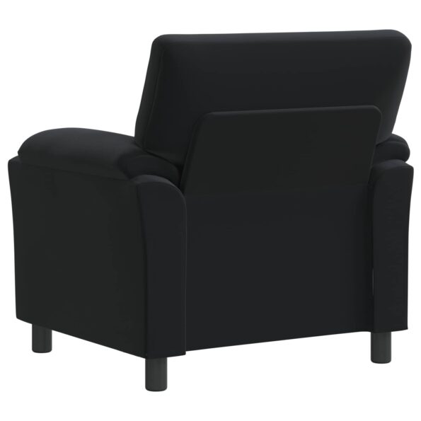 vidaXL Pohovka Čierna 94 x 85 x 93 cm Zamat – Obrázok 5