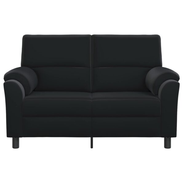 vidaXL Pohovka Čierna 154 x 85 x 93 cm Zamat – Obrázok 3
