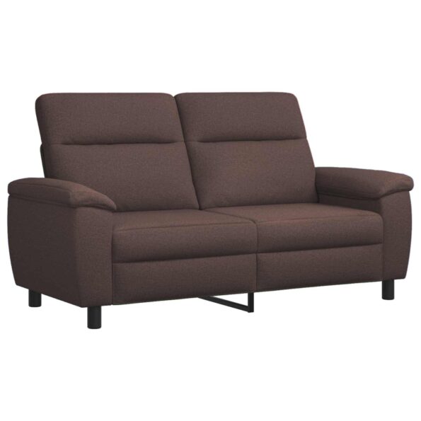 vidaXL Pohovka Tmavohnedá 178 x 90 x 95 cm Látka – Obrázok 2