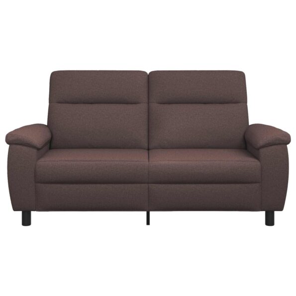 vidaXL Pohovka Tmavohnedá 178 x 90 x 95 cm Látka – Obrázok 3